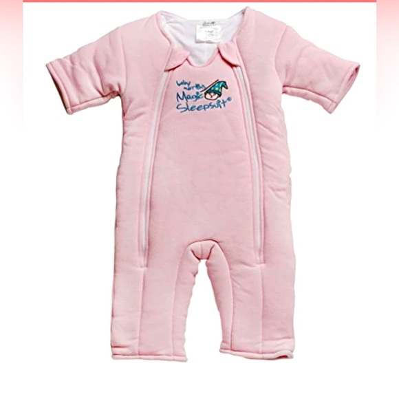 Baby Merlin Pink Magic Sleepsuit Cotton , size Large 6-9 months - Picture 1 of 7
